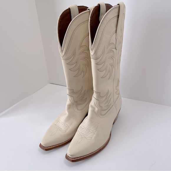 Tecovas Shoes Tecovas Womens Annie Cowboy Boots In Bone Poshmark
